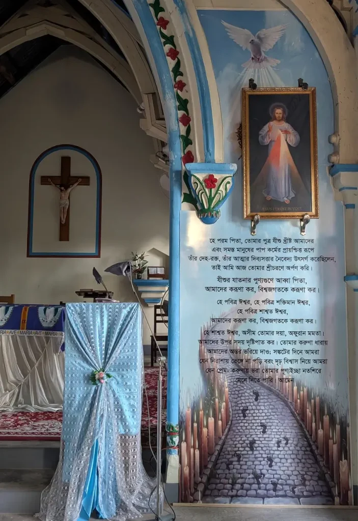 Ołtarz Bożego Miłosierdzia w Pahartholi