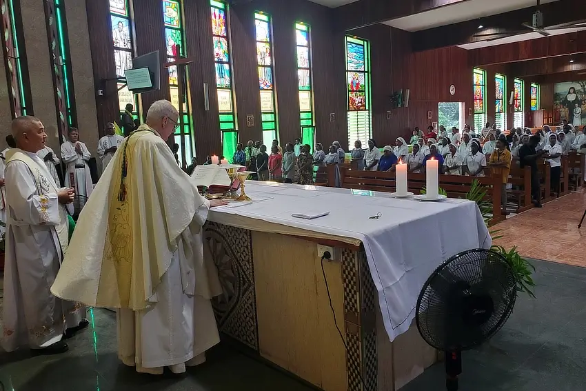 Msza św. celebrowana przez Nuncjusza Abp Mauricio Bravi