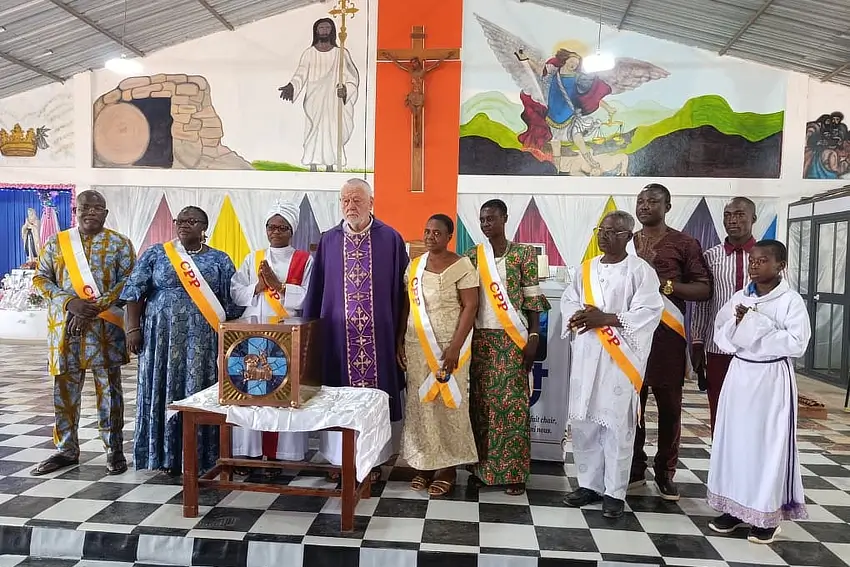 Nowe tabernakulum dla Fidokpui